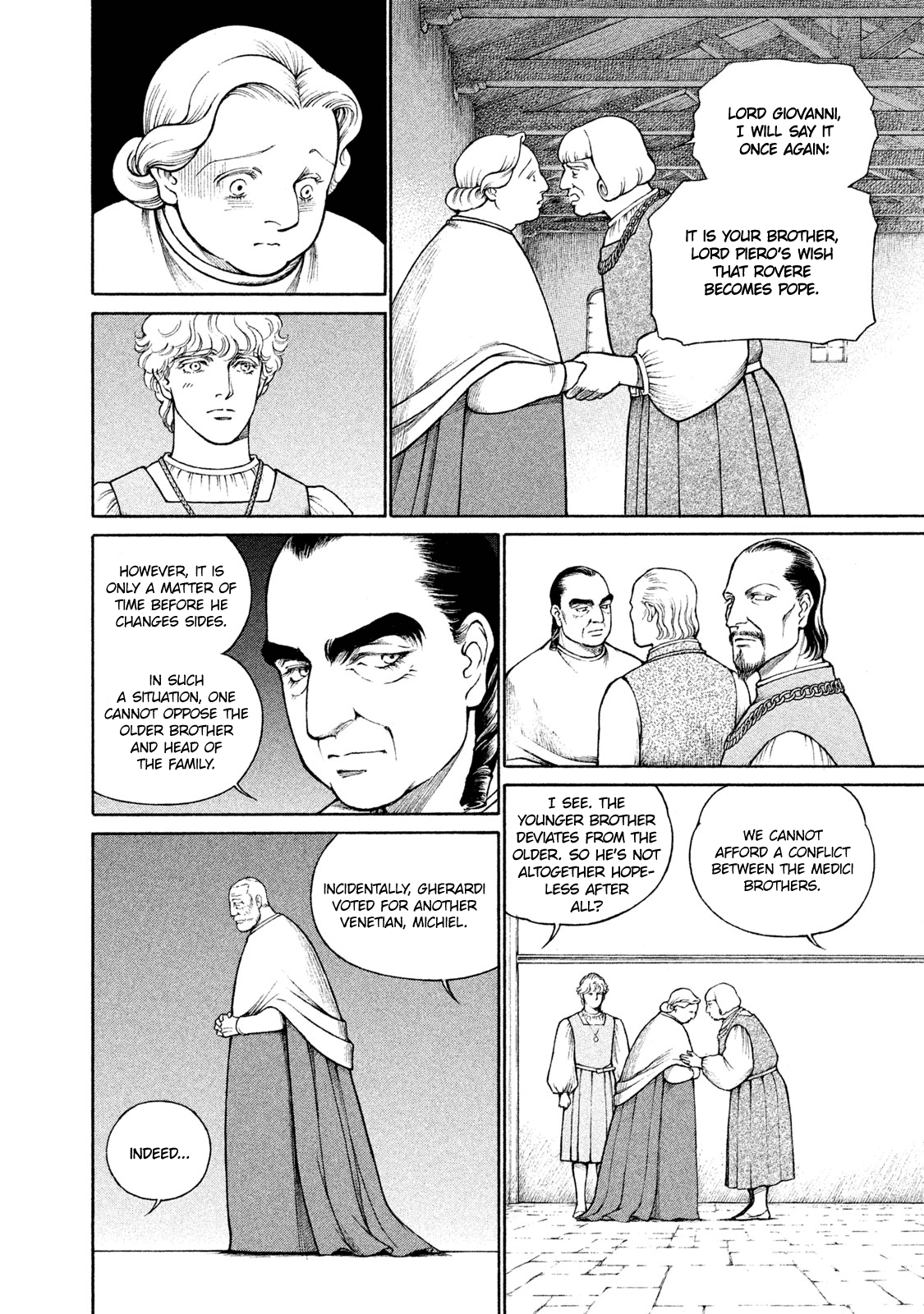 Cesare Chapter 100 page 36 - Chapter 100: The Papal Conclave (2)