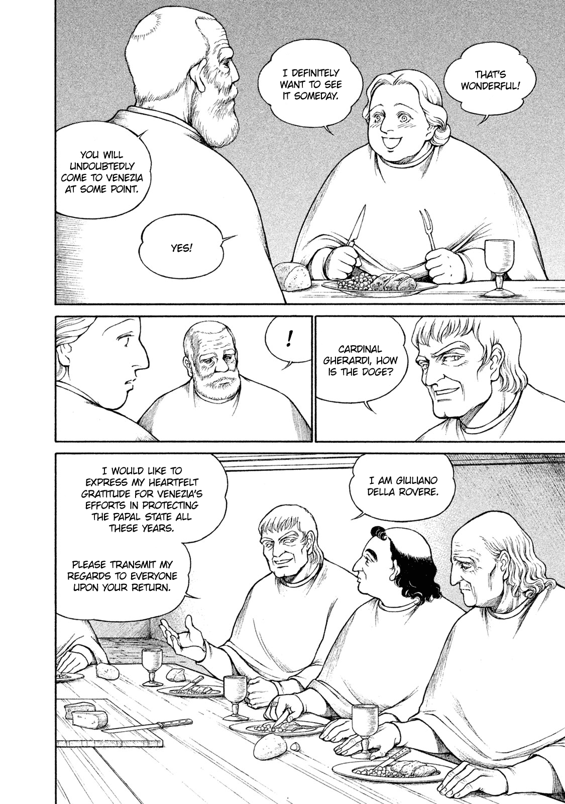 Cesare Chapter 100 page 6 - Chapter 100: The Papal Conclave (2)