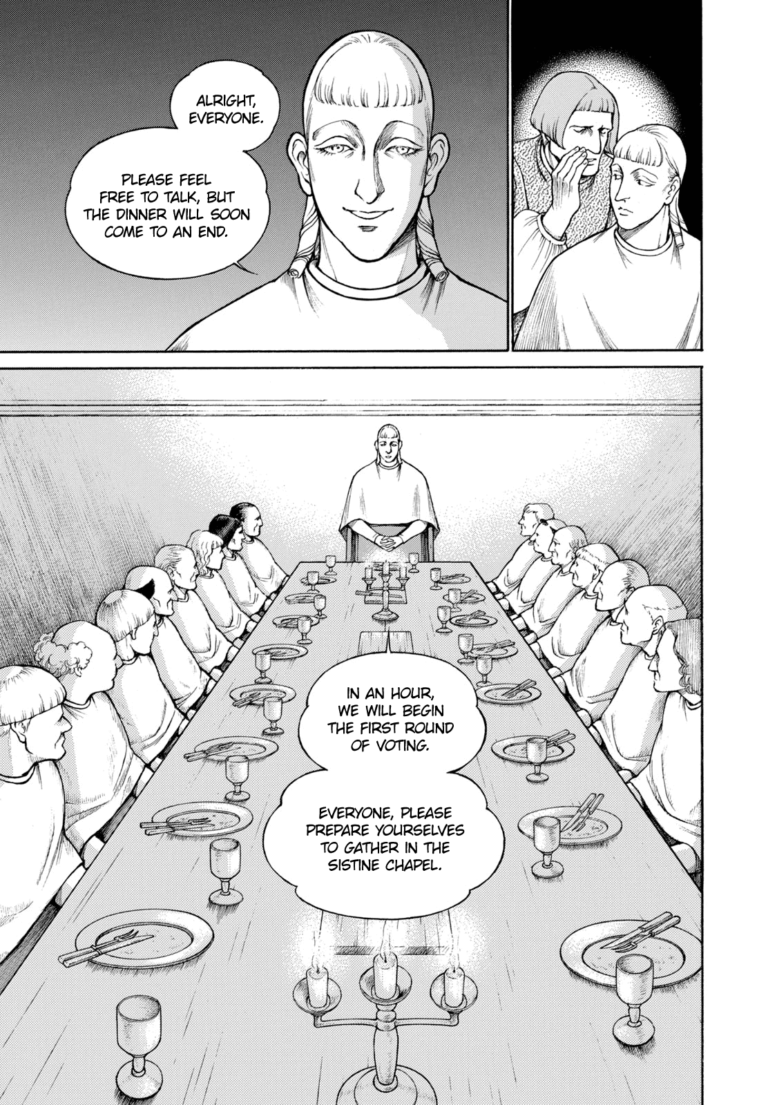 Cesare Chapter 100 page 9 - Chapter 100: The Papal Conclave (2)