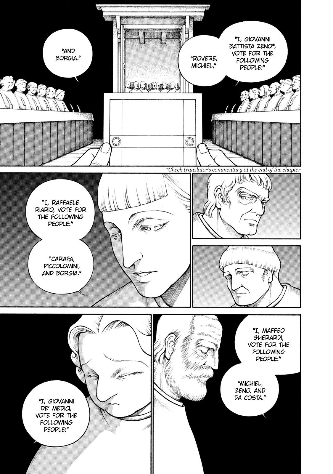 Cesare Chapter 101 page 28 - Chapter 101: The Outcome of the Vote