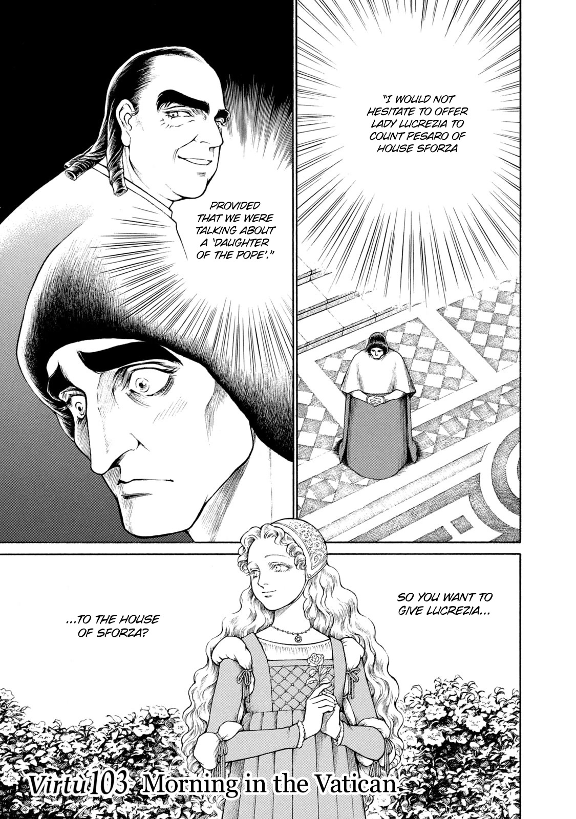 Cesare Chapter 103 page 2 - Chapter 103: Morning in the Vatican