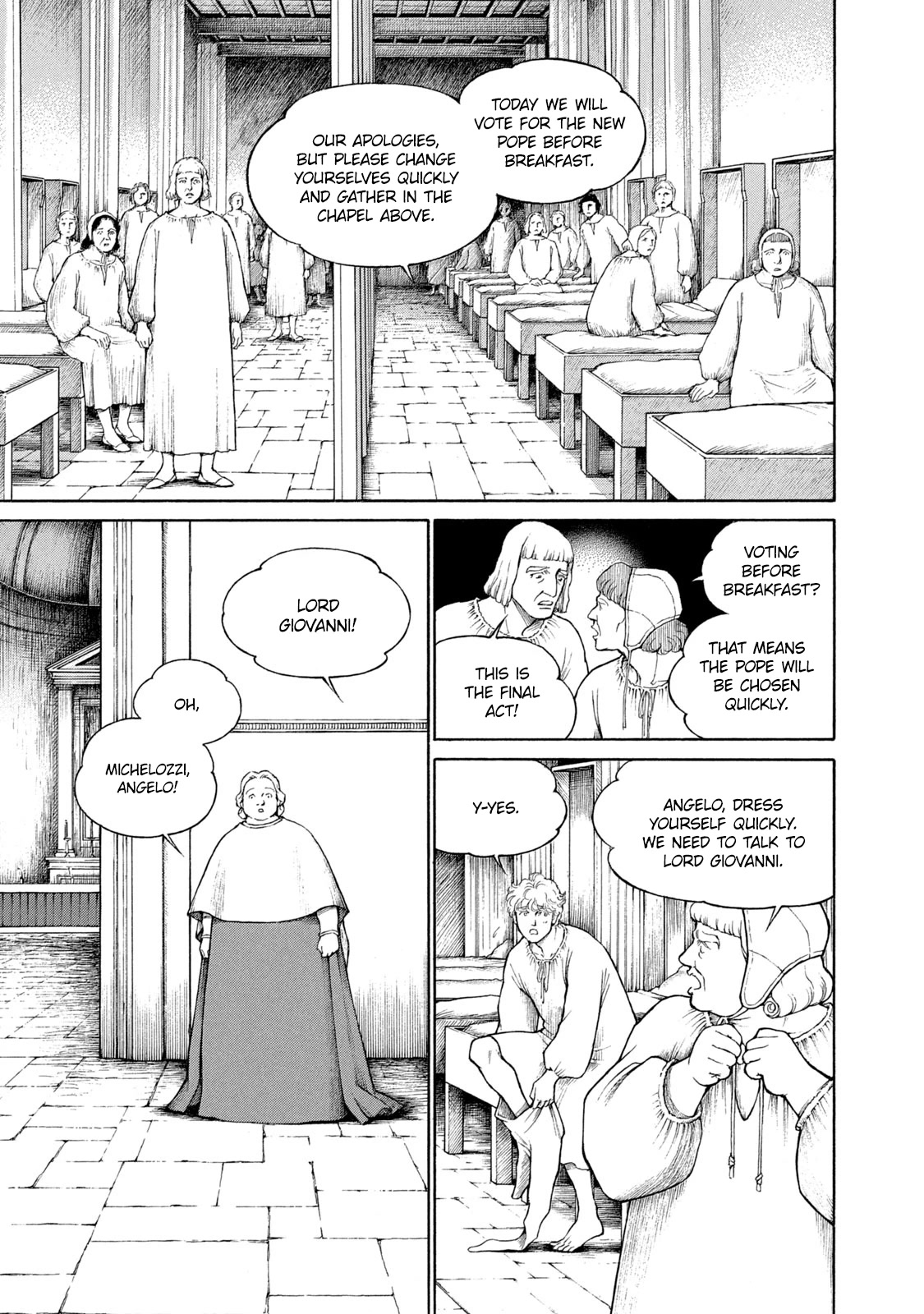 Cesare Chapter 103 page 32 - Chapter 103: Morning in the Vatican