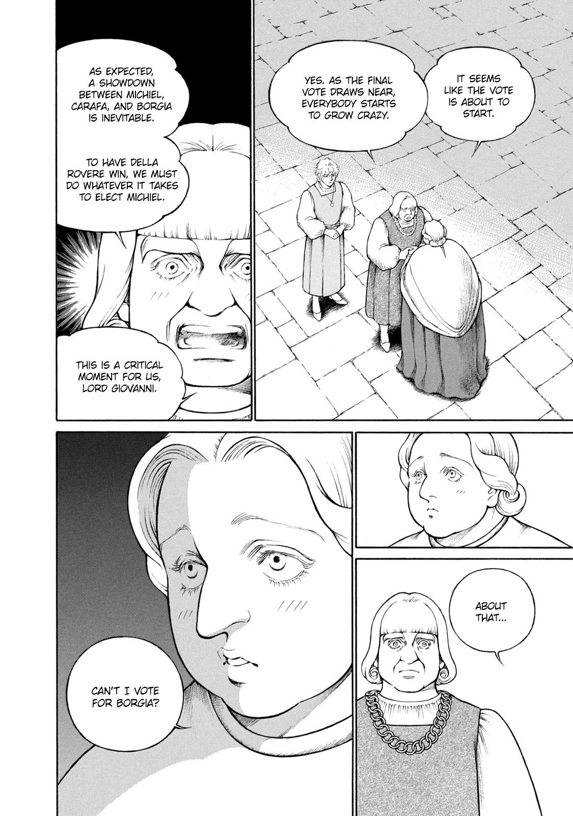 Cesare Chapter 103 page 33 - Chapter 103: Morning in the Vatican