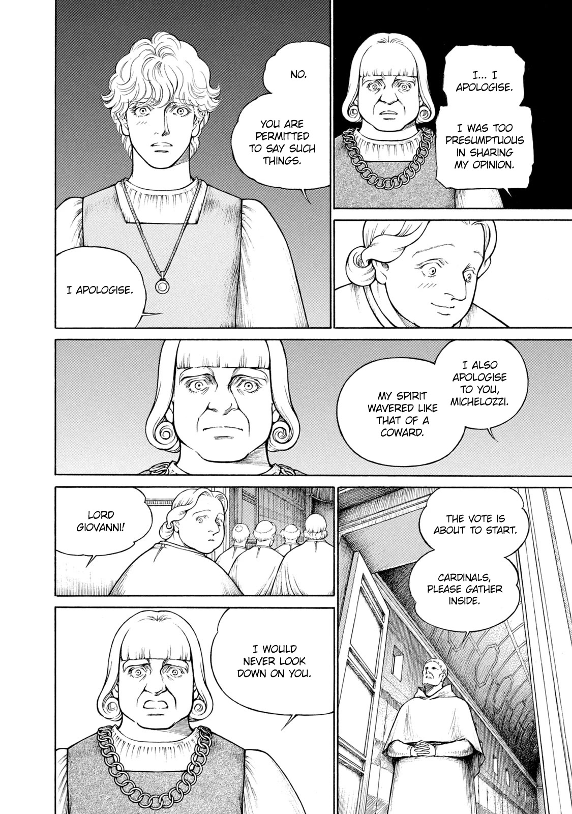 Cesare Chapter 103 page 37 - Chapter 103: Morning in the Vatican