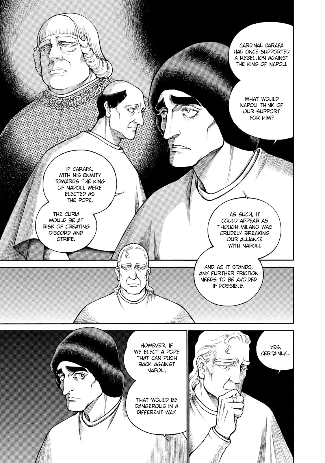 Cesare Chapter 103 page 4 - Chapter 103: Morning in the Vatican