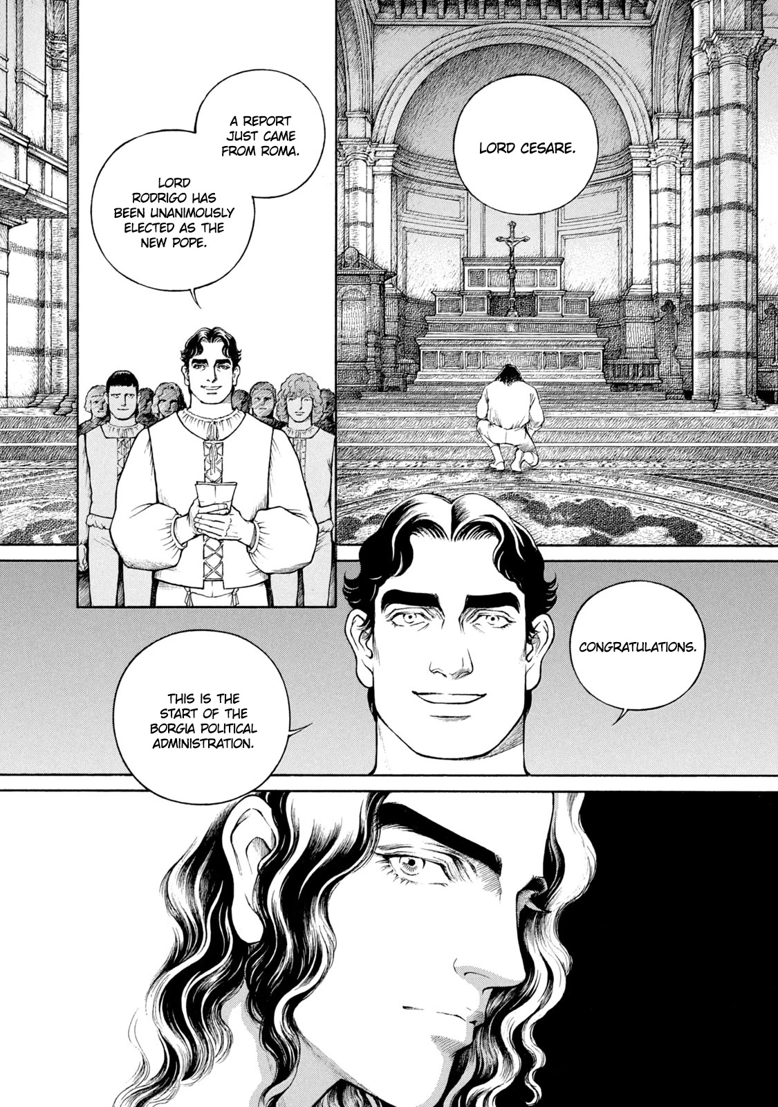 Cesare Chapter 103 page 50 - Chapter 103: Morning in the Vatican