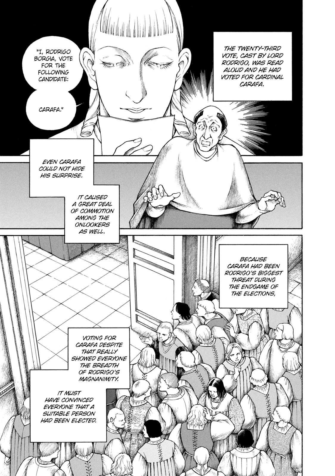 Cesare Chapter 104 page 12 - Chapter 104: The Birth of a New Pope