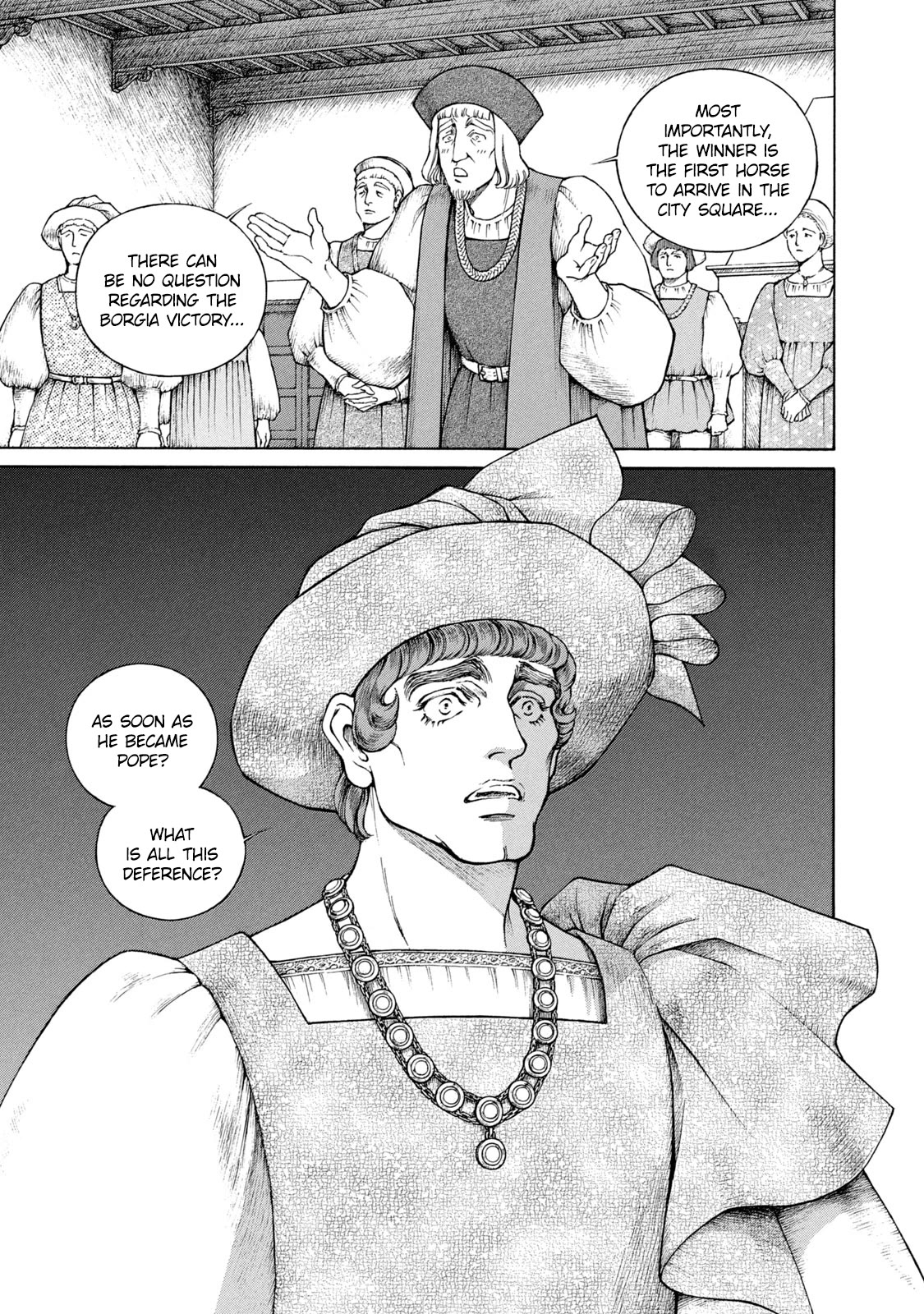 Cesare Chapter 104 page 6 - Chapter 104: The Birth of a New Pope