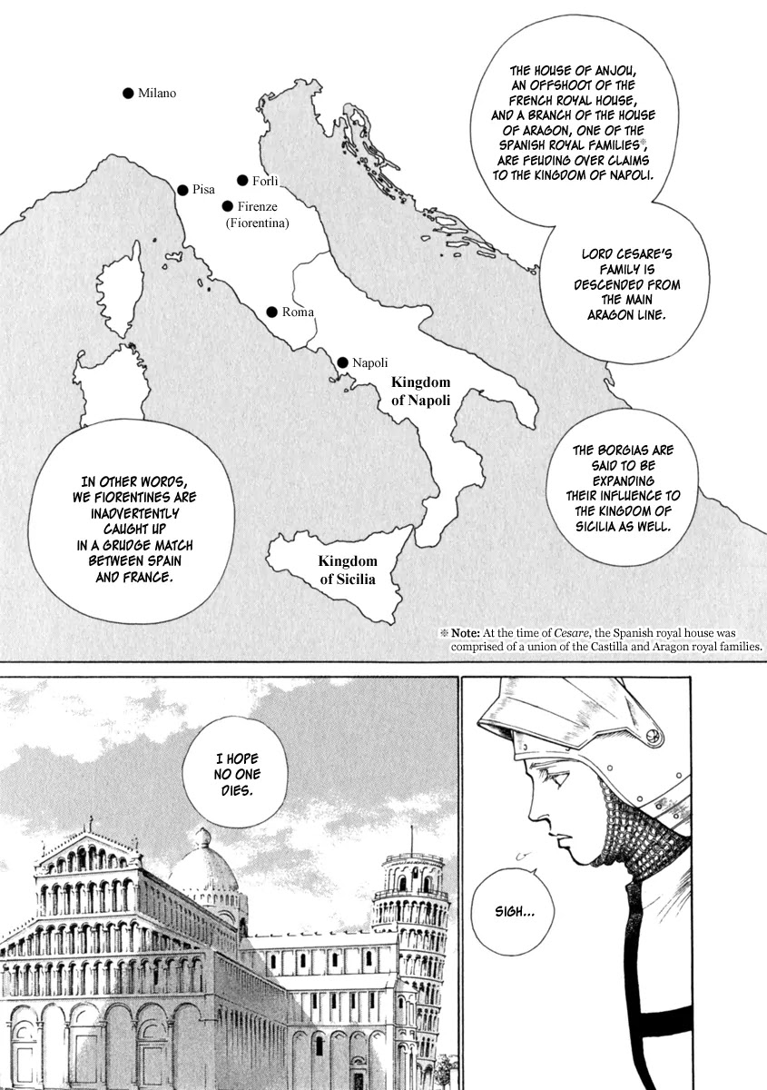 Cesare Chapter 41 page 3 - Chapter 41 : Mock Battle I