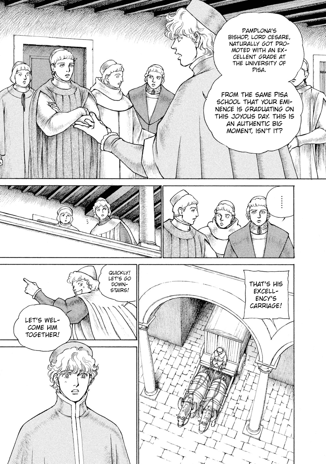 Cesare Chapter 83 page 16 - Chapter 83: Graduation