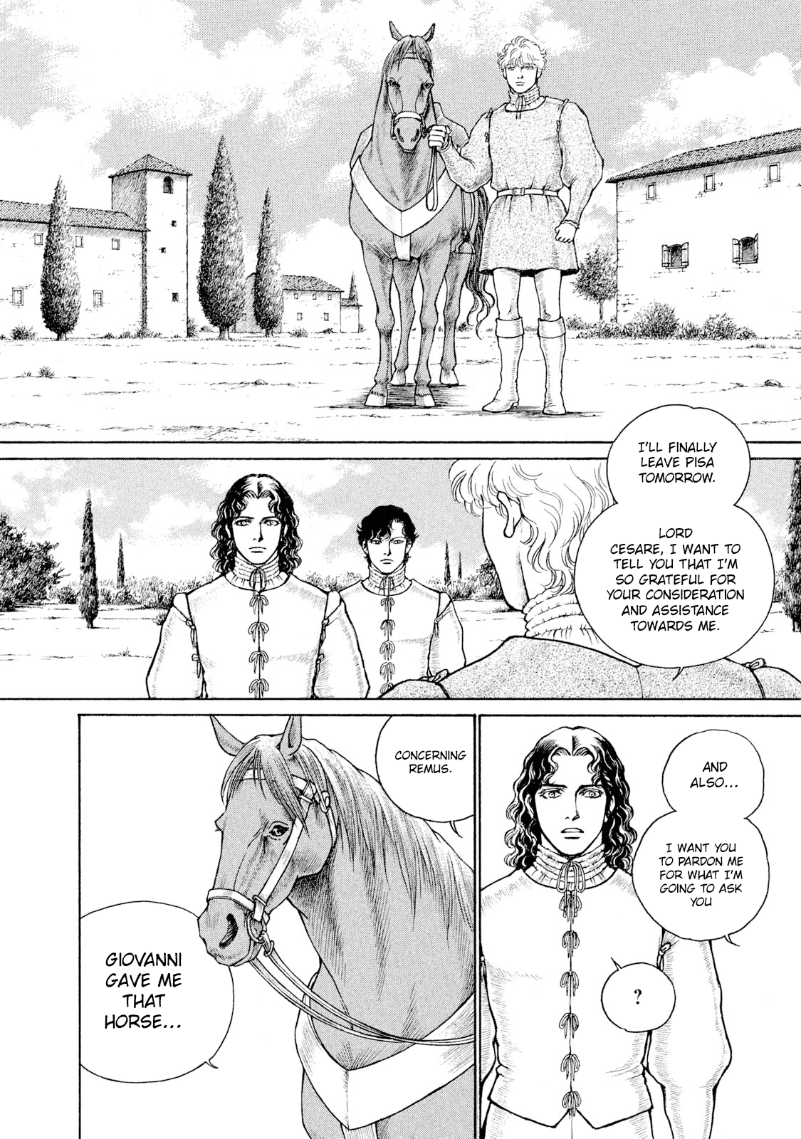 Cesare Chapter 88 page 13 - Chapter 88: In the Wind