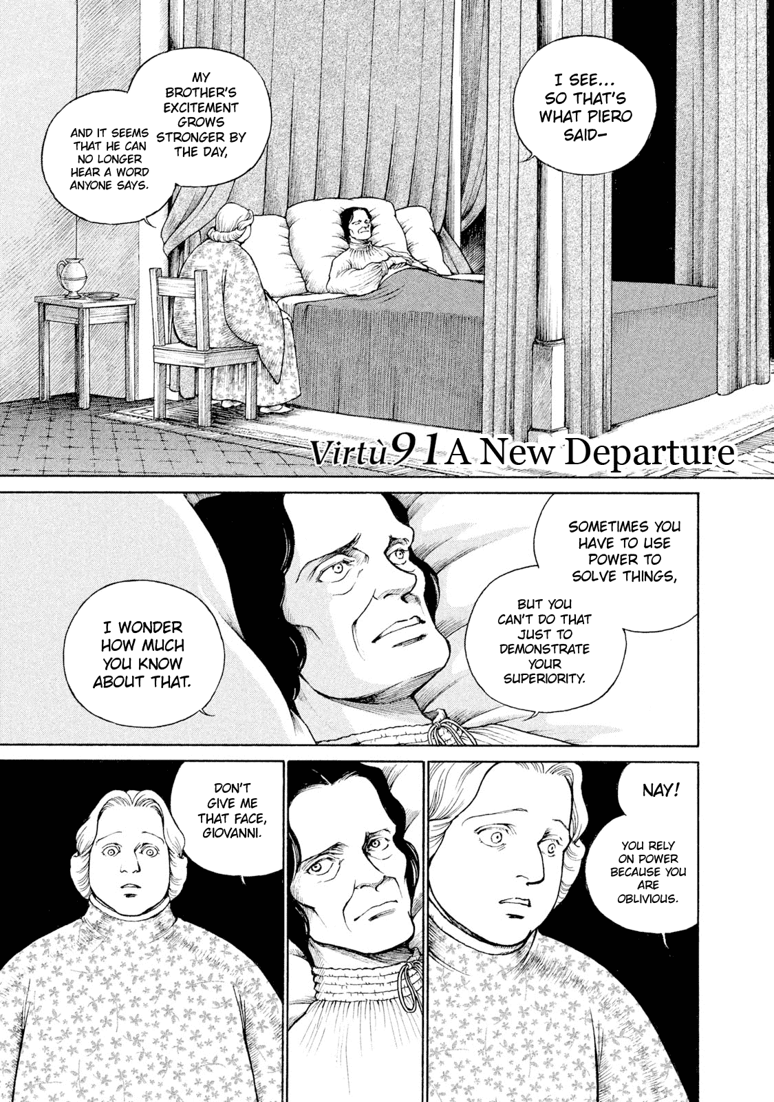 Cesare Chapter 91 page 2 - Chapter 91: A new departure
