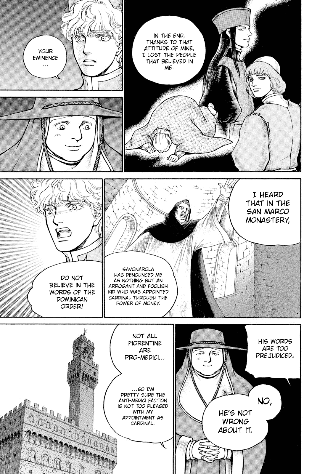 Cesare Chapter 91 page 8 - Chapter 91: A new departure