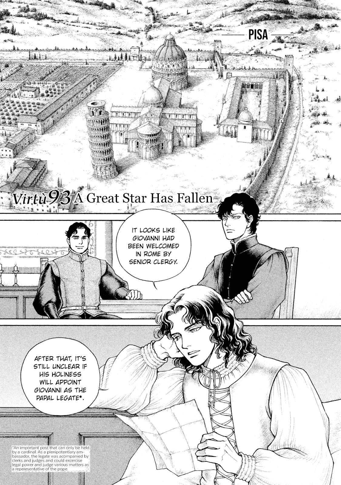 Cesare Chapter 93 page 2 - Chapter 93: A Great Star Has Fallen