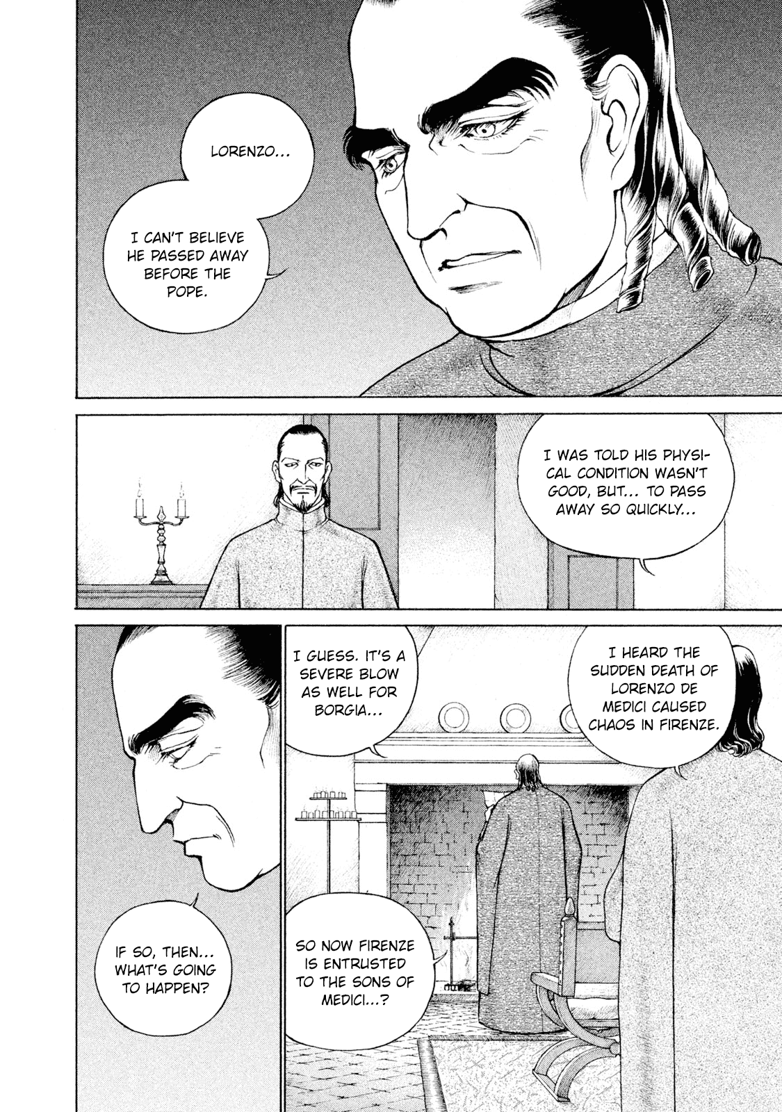 Cesare Chapter 93 page 34 - Chapter 93: A Great Star Has Fallen