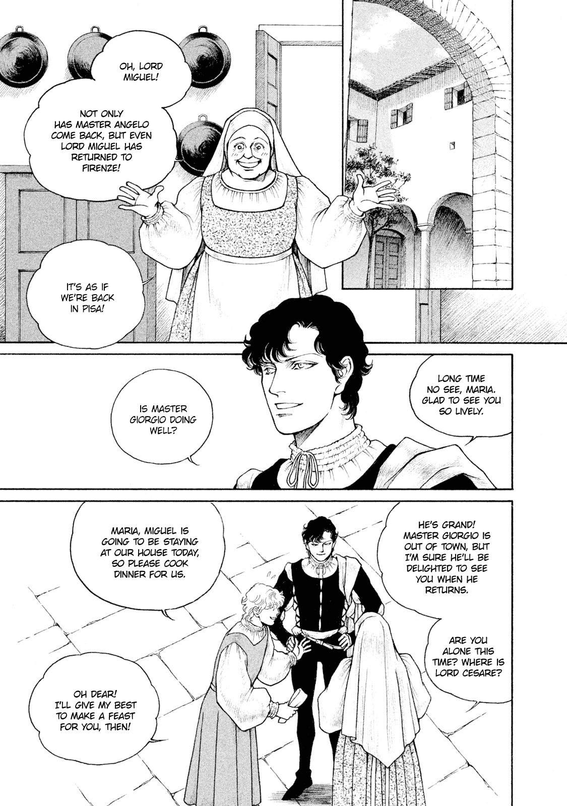Cesare Chapter 95 page 32 - Chapter 95: Homecoming