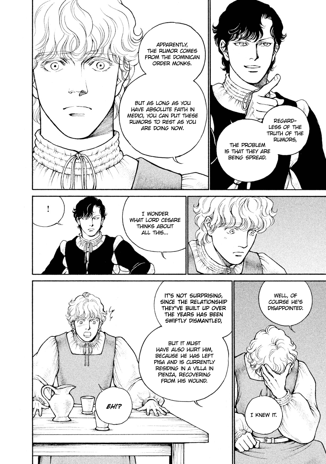 Cesare Chapter 95 page 37 - Chapter 95: Homecoming