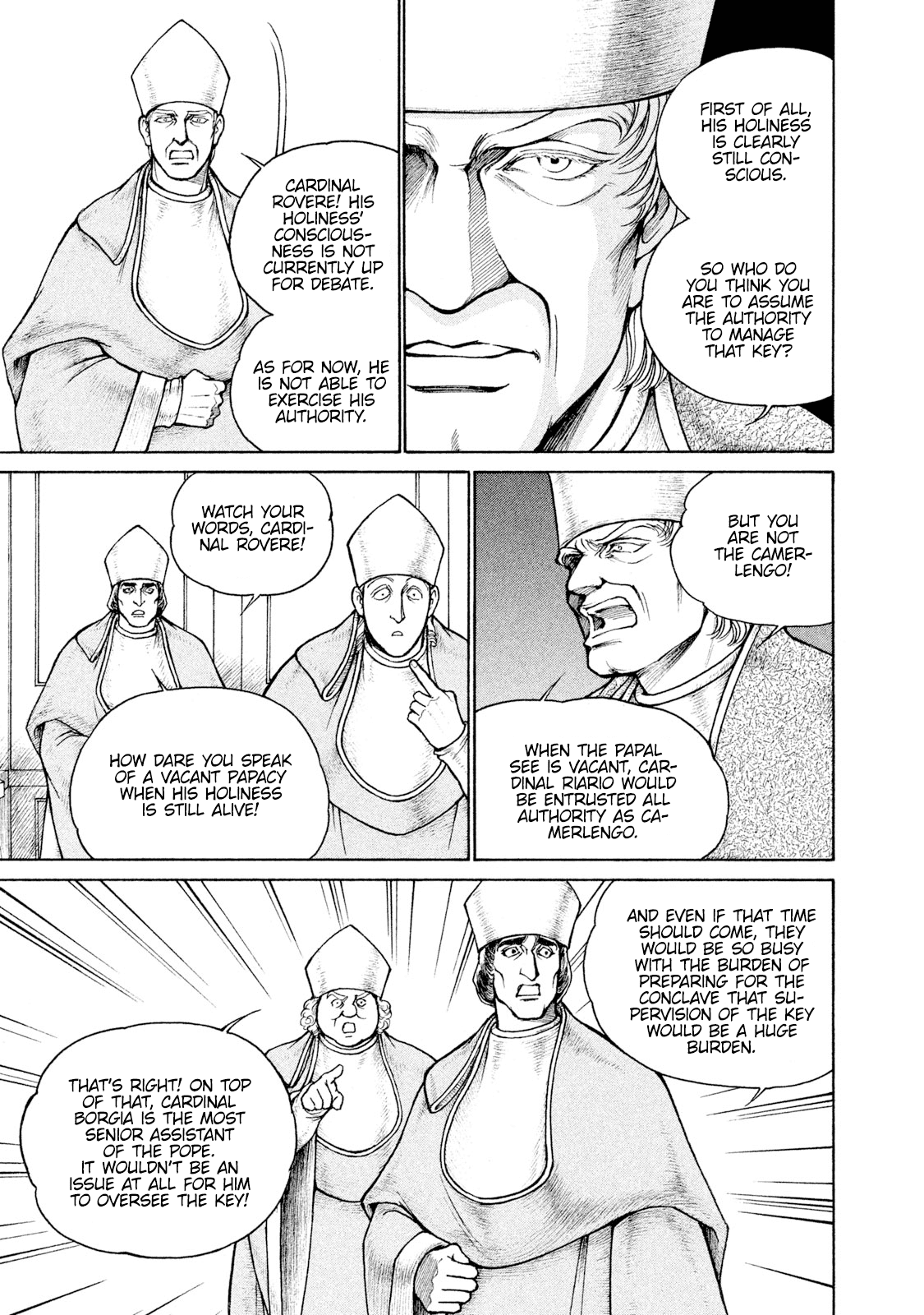 Cesare Chapter 96 page 24 - Chapter 96: Banquet