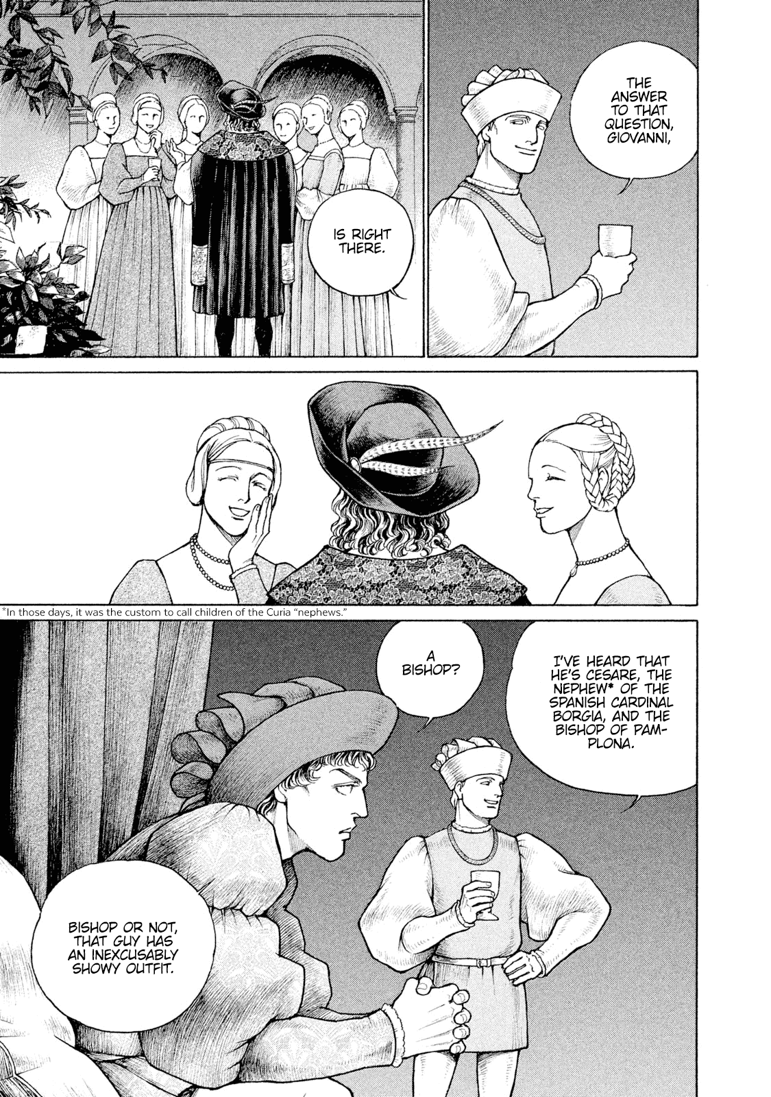 Cesare Chapter 96 page 38 - Chapter 96: Banquet