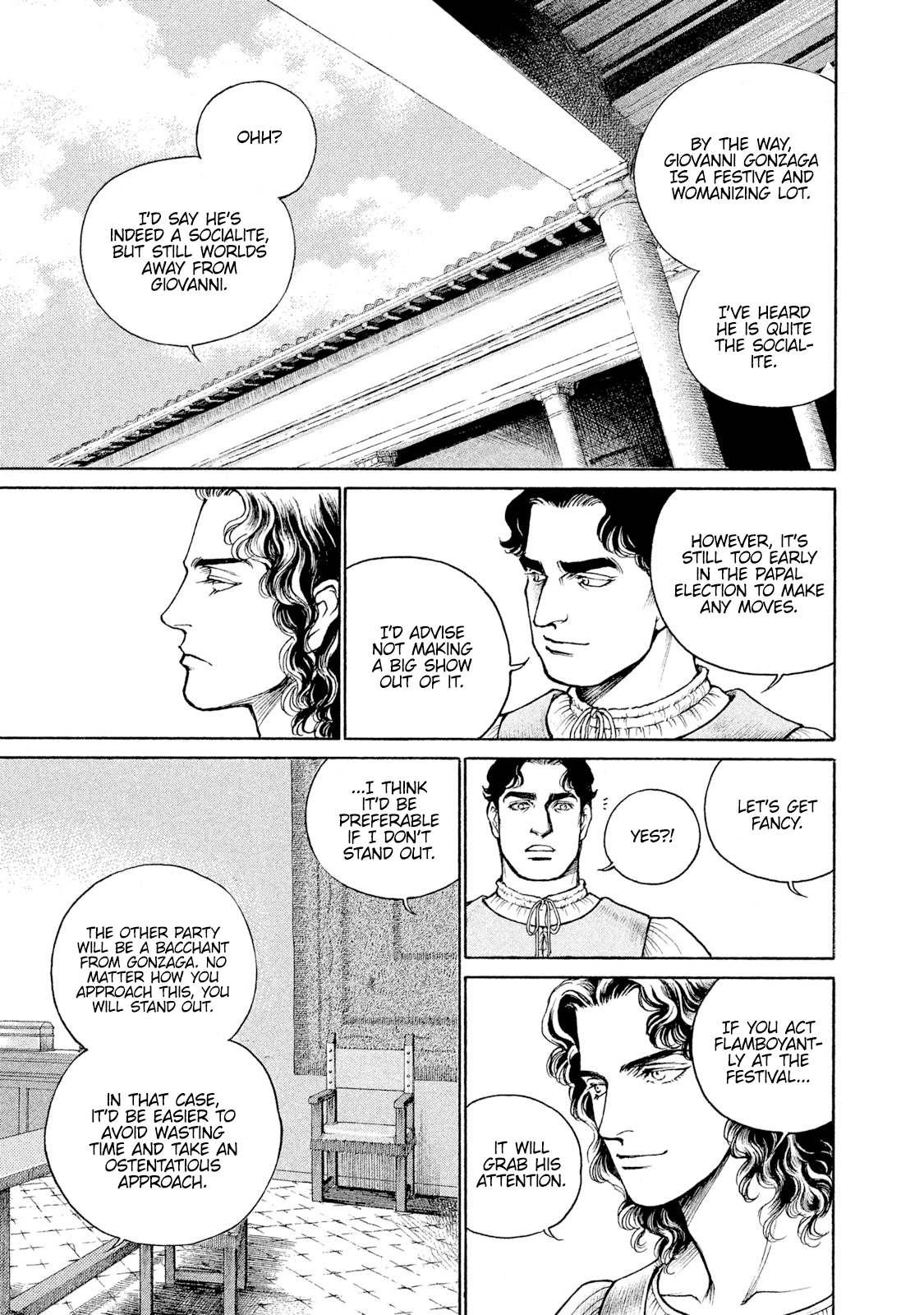 Cesare Chapter 96 page 6 - Chapter 96: Banquet