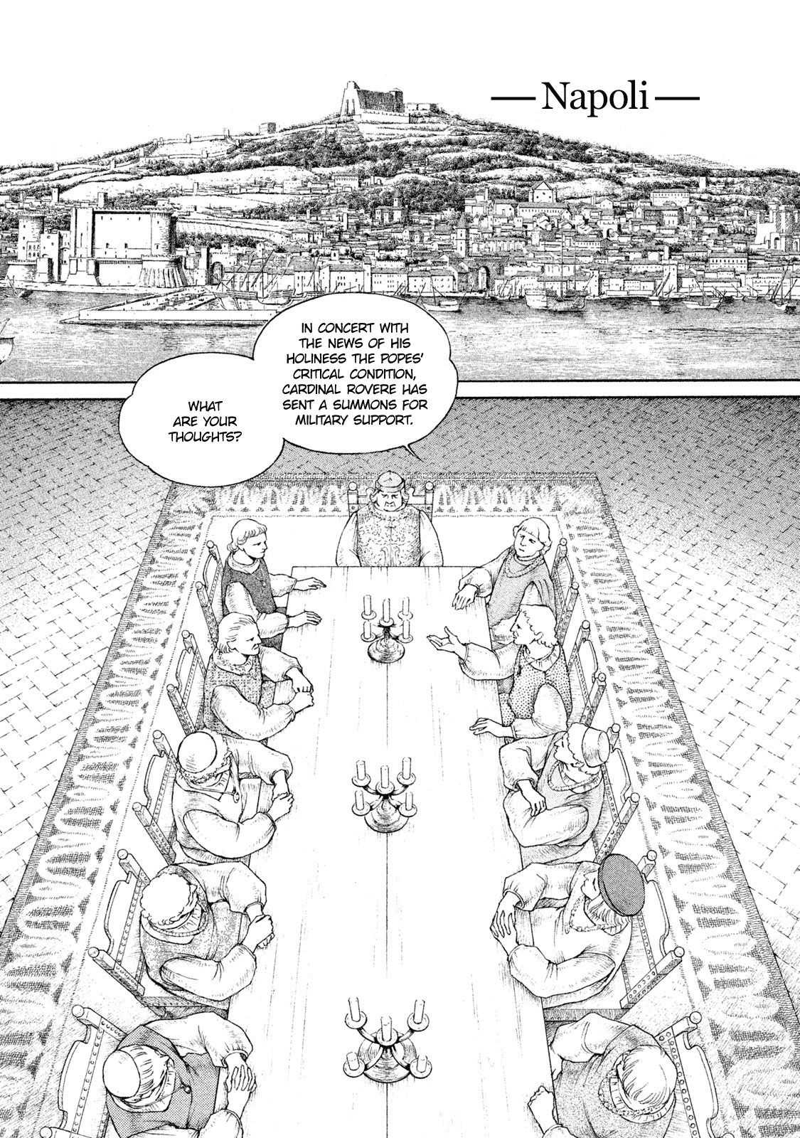 Cesare Chapter 97 page 36 - Chapter 97: The Time for Decision