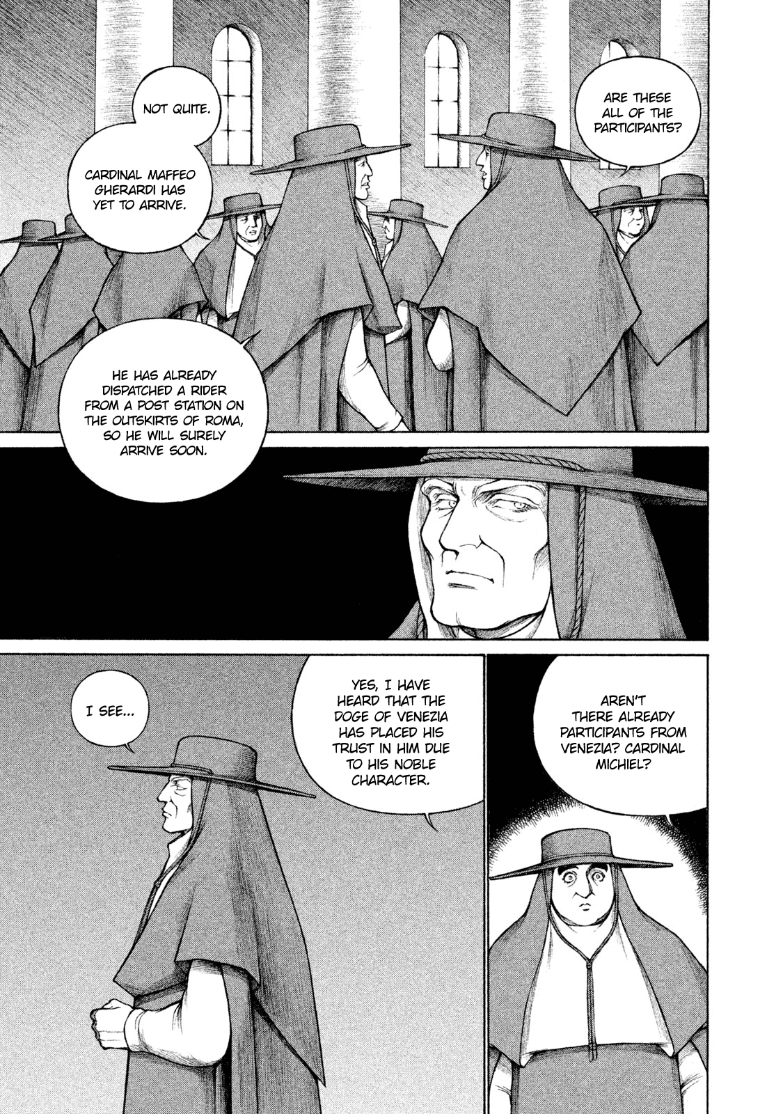 Cesare Chapter 99 page 13 - Chapter 99: The Papal Conclave (1)