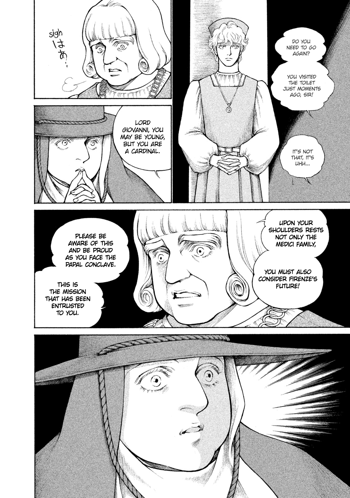 Cesare Chapter 99 page 16 - Chapter 99: The Papal Conclave (1)