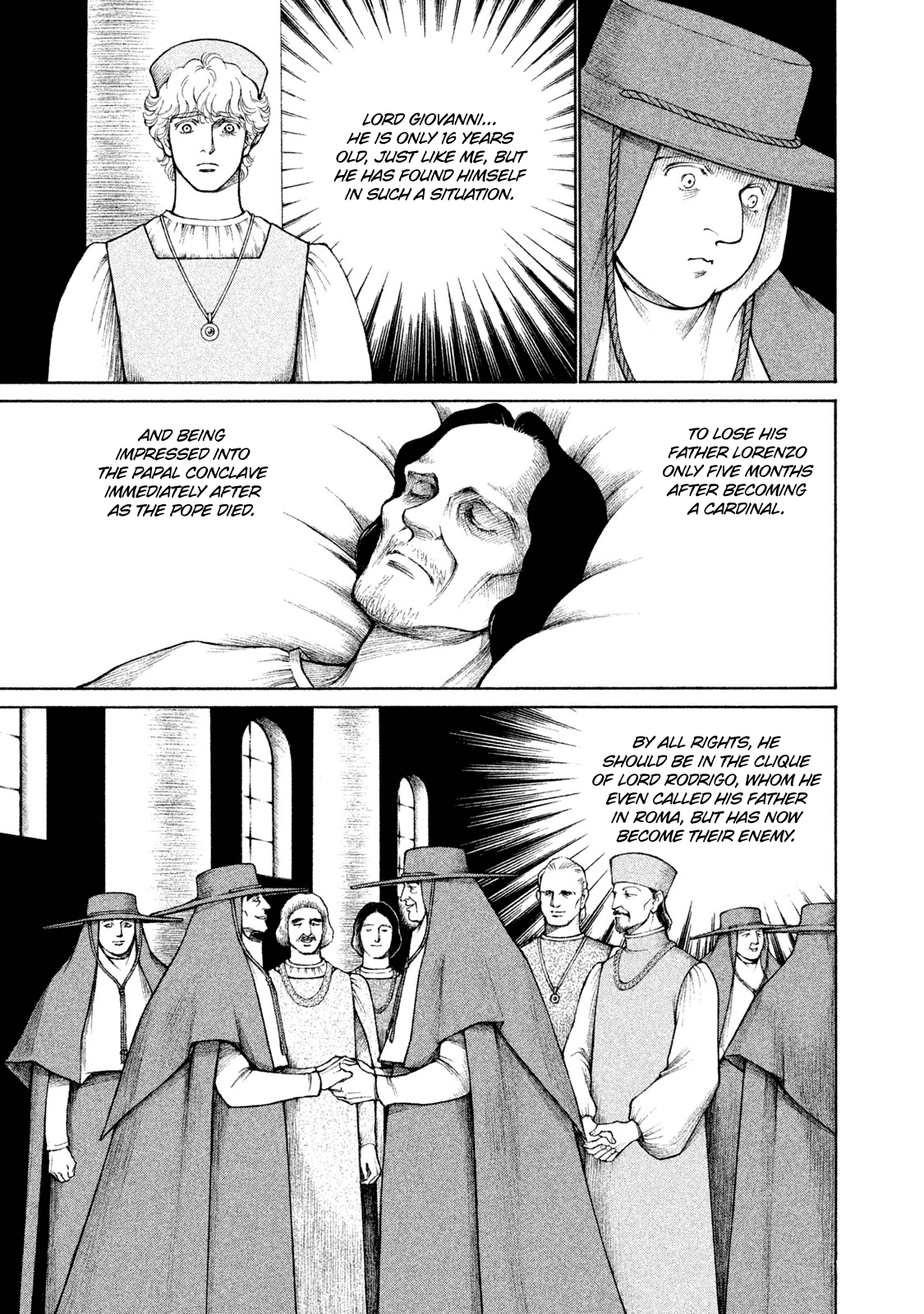 Cesare Chapter 99 page 17 - Chapter 99: The Papal Conclave (1)