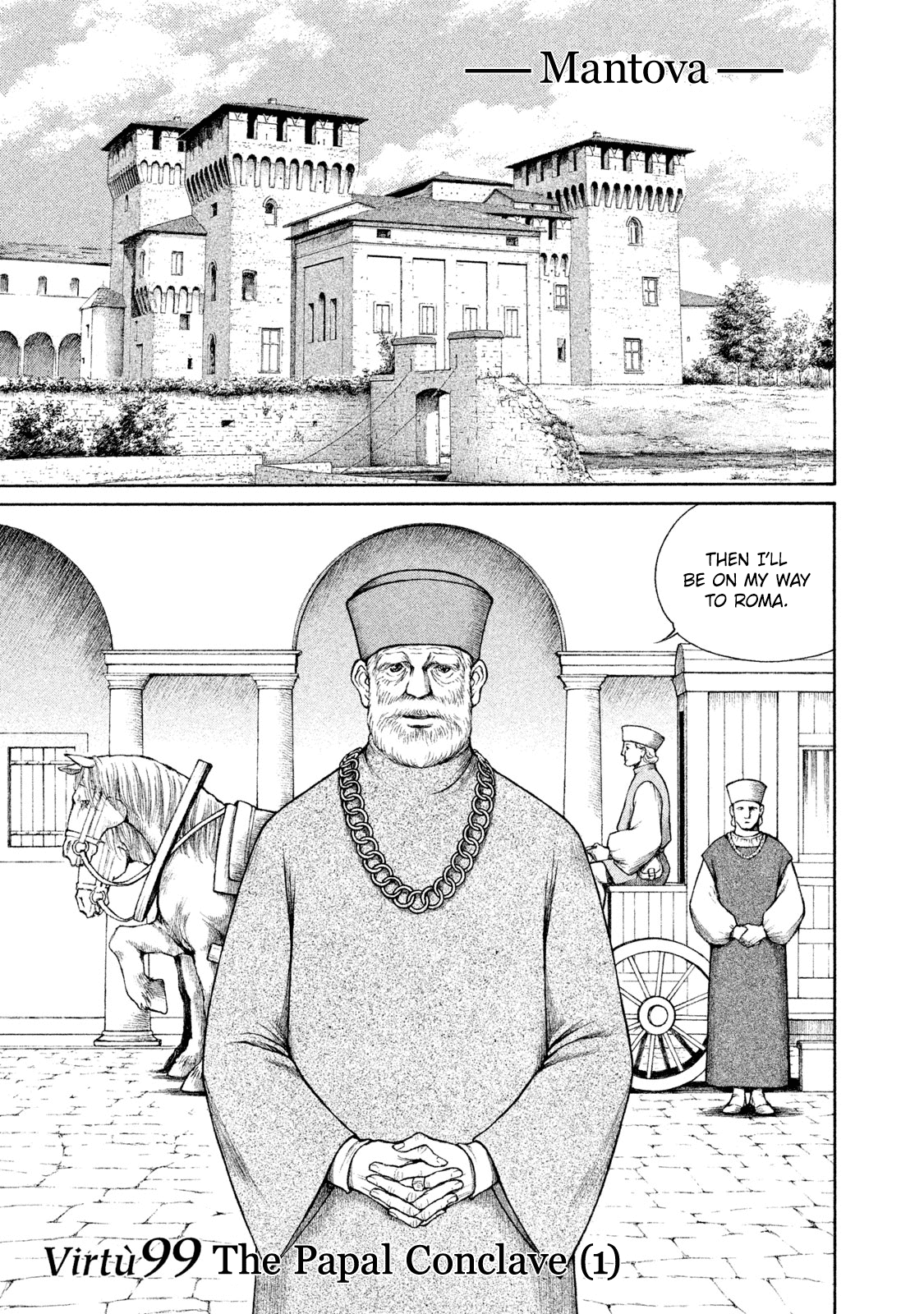 Cesare Chapter 99 page 2 - Chapter 99: The Papal Conclave (1)