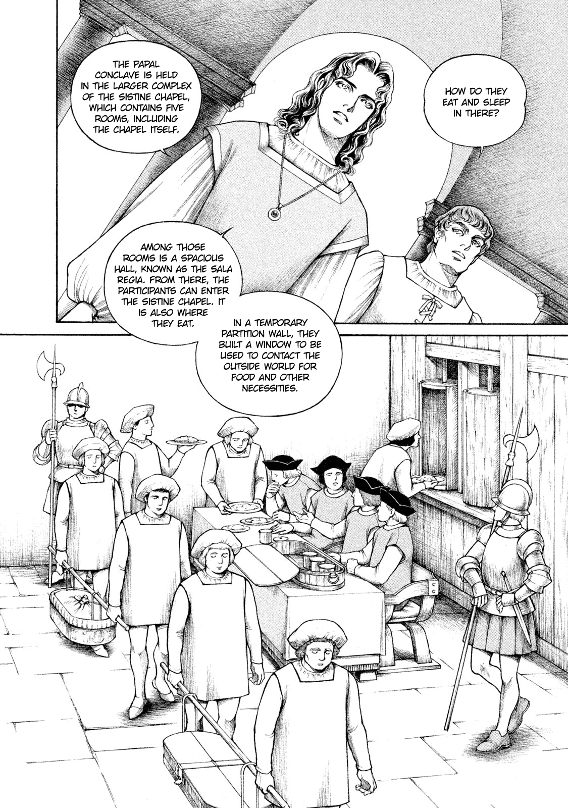 Cesare Chapter 99 page 5 - Chapter 99: The Papal Conclave (1)