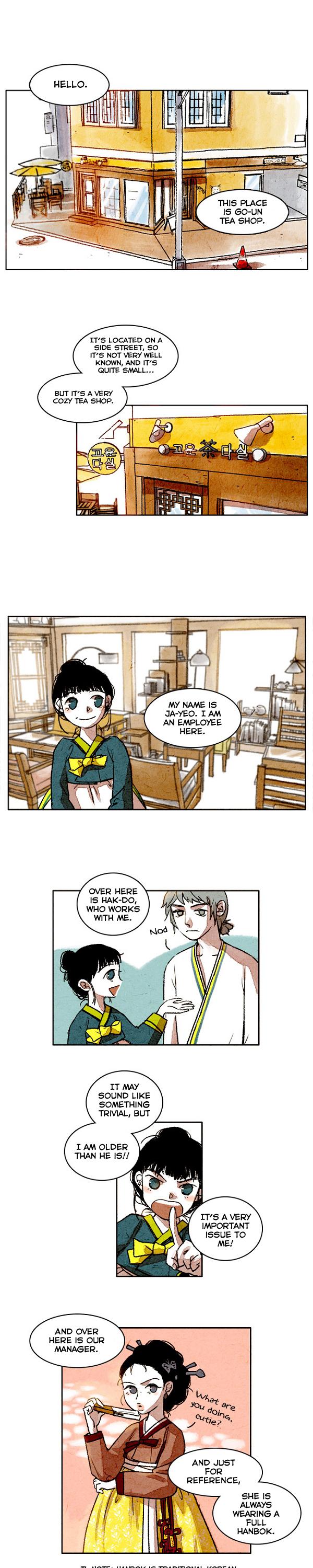 Cha Cha Cha Chapter 0.2 page 1 - Chapter 0 v2 : Prologue