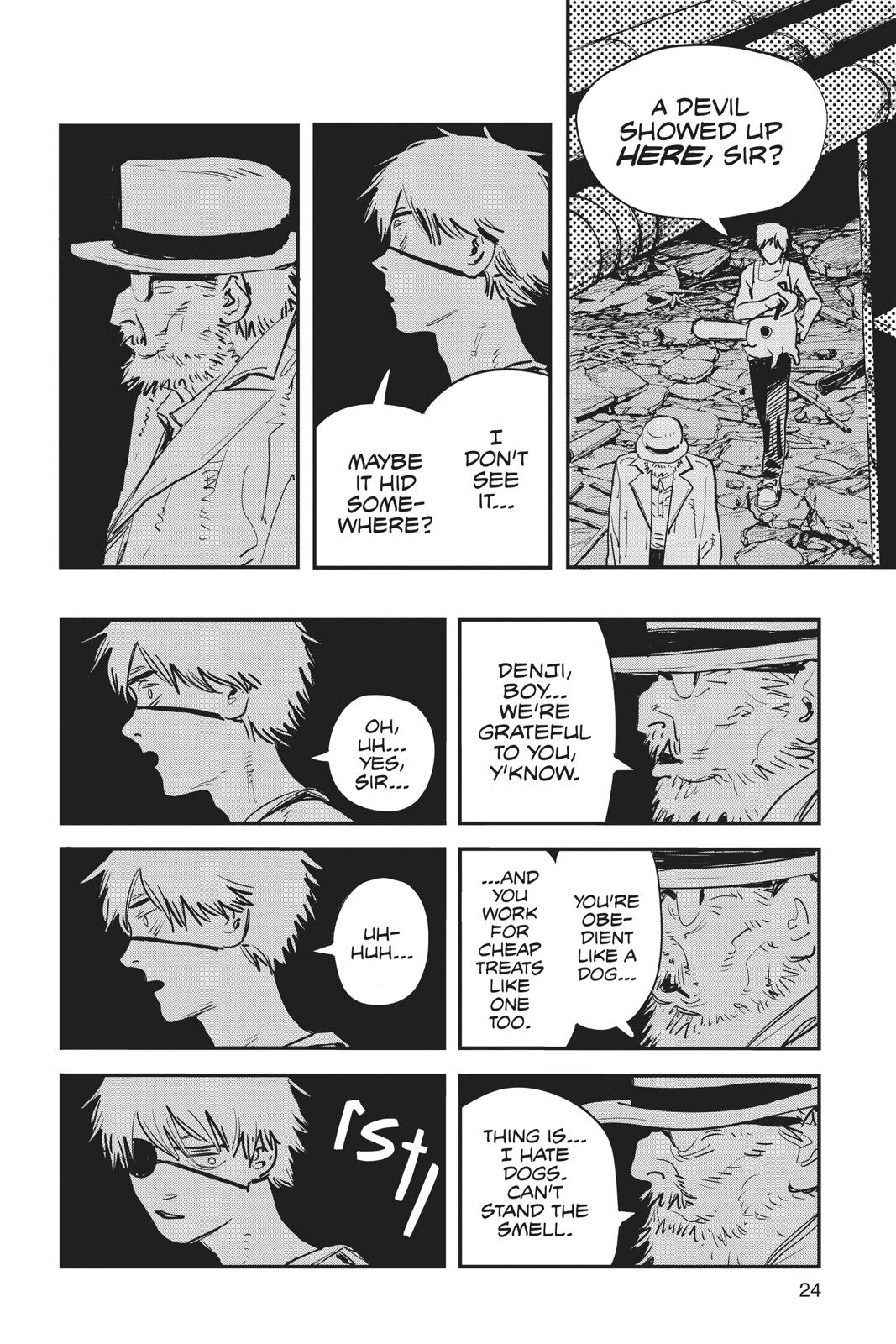 Chainsaw Man Chapter 1 page 24 - Chapter 1: Dog & Chainsaw