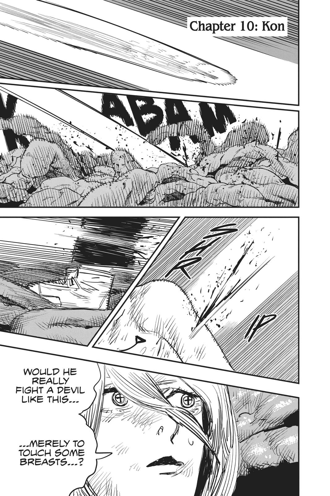 Chainsaw Man Chapter 10 page 1 - Chapter 10: Kon