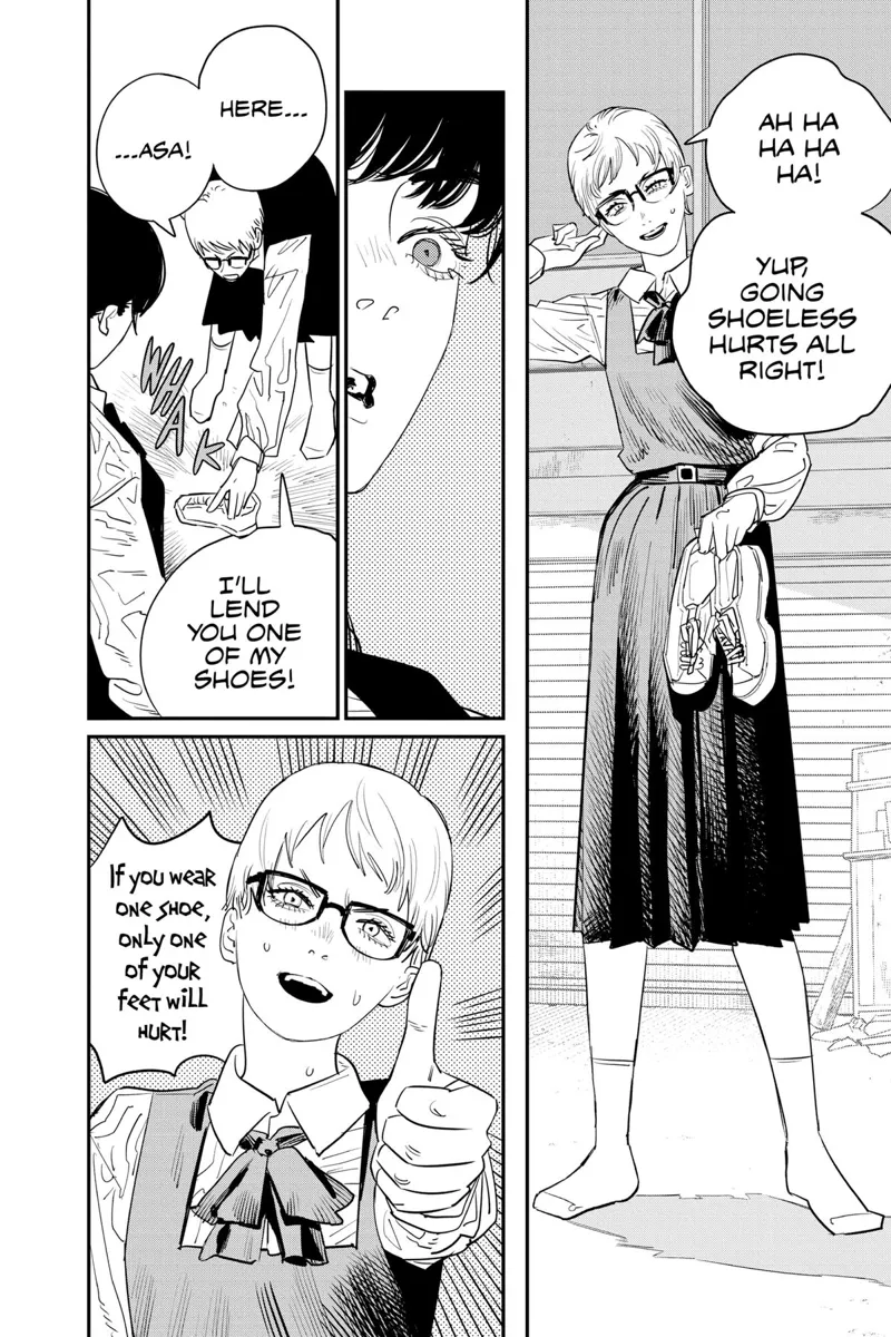 Chainsaw Man Chapter 100 page 13 - Chapter 100: How to Walk Shoeless