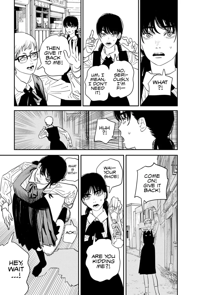 Chainsaw Man Chapter 100 page 14 - Chapter 100: How to Walk Shoeless