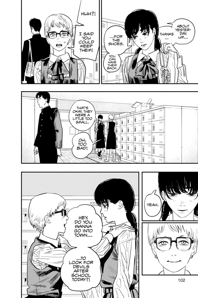 Chainsaw Man Chapter 101 page 1 - Chapter 101: Afterschool Devil Hunters