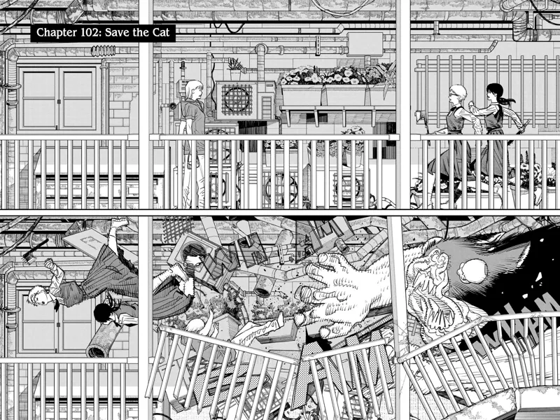 Chainsaw Man Chapter 102 page 1 - Chapter 102: Save the Cat