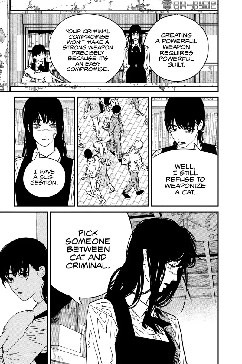 Chainsaw Man Chapter 112 page 15 - Chapter 112: Between Cat and Criminal