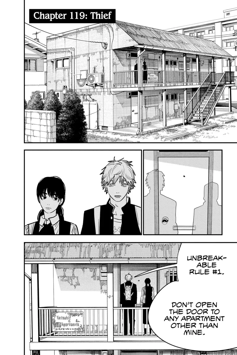 Chainsaw Man Chapter 119 page 1 - Chapter 119: Thief