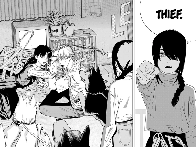 Chainsaw Man Chapter 119 page 14 - Chapter 119: Thief