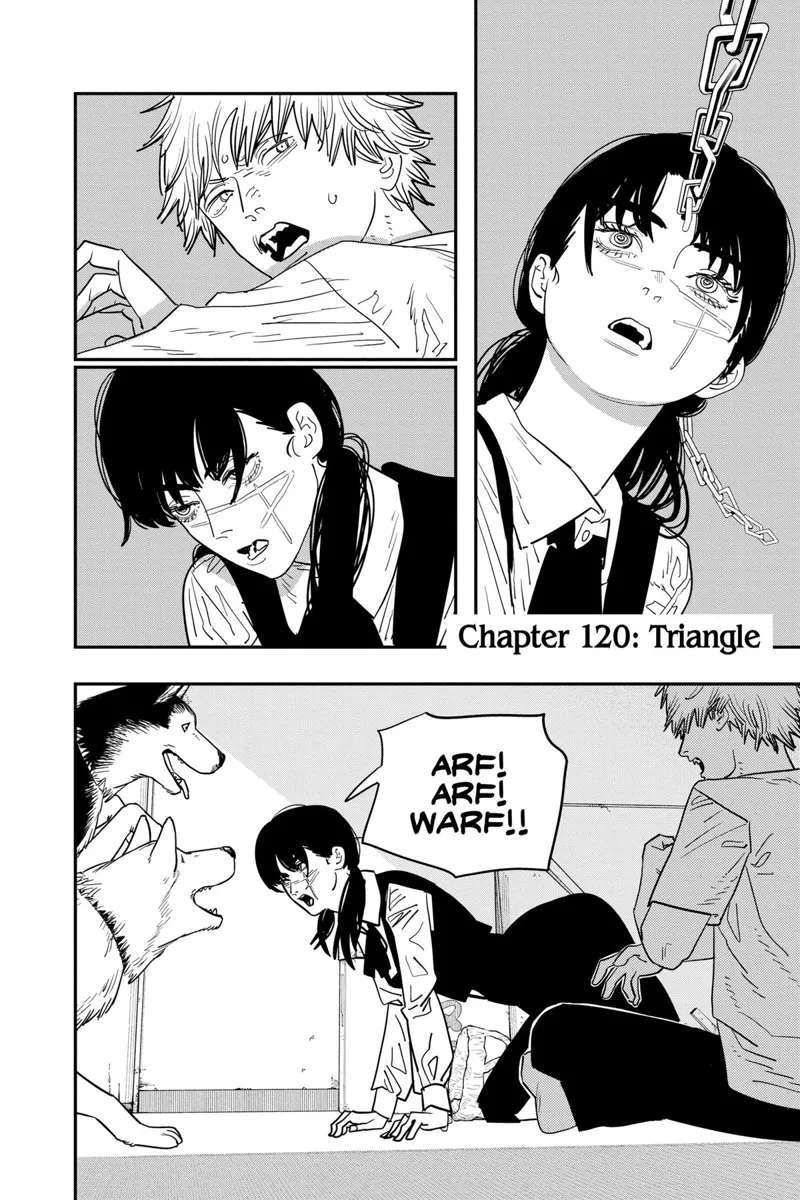 Chainsaw Man Chapter 120 page 1 - Chapter 120: Triangle