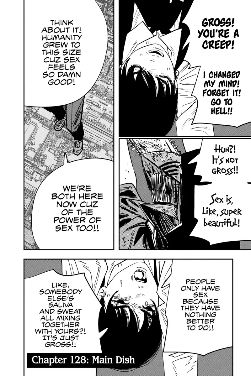 Chainsaw Man Chapter 128 page 1 - Chapter 128: Main Dish