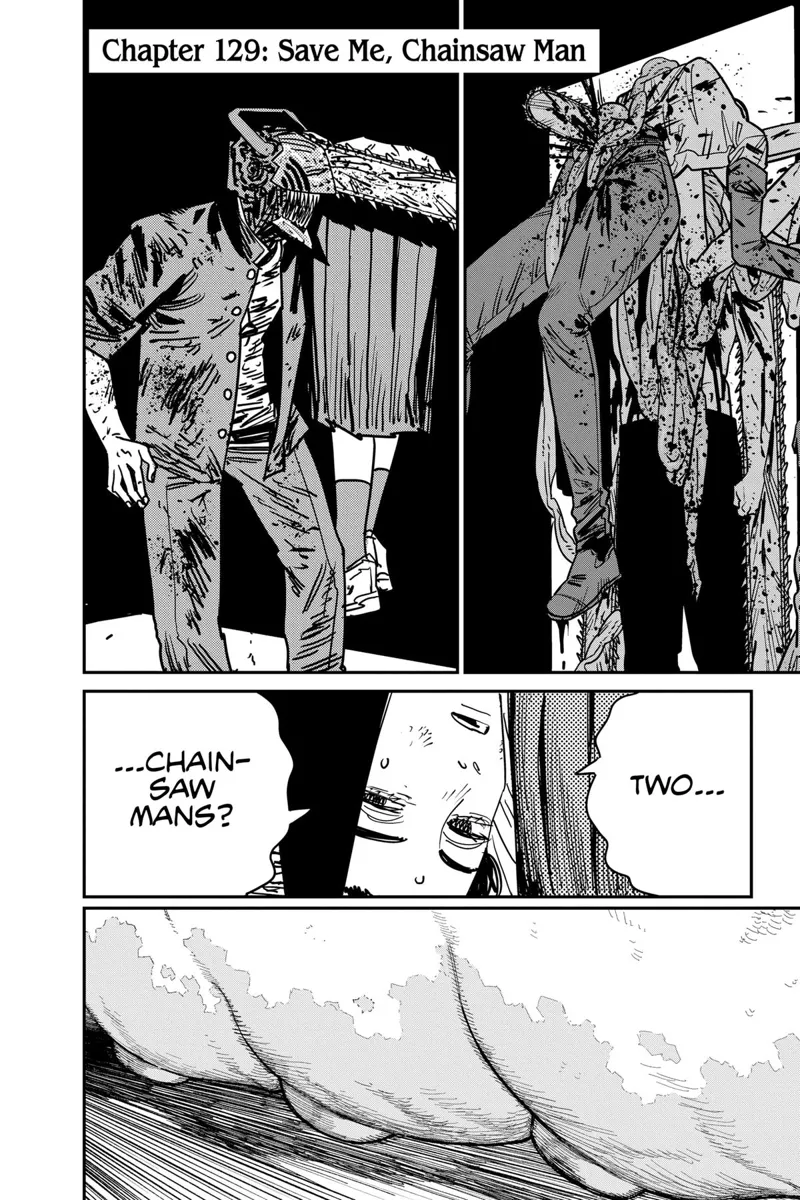 Chainsaw Man Chapter 129 page 1 - Chapter 129: Save Me, Chainsaw Man