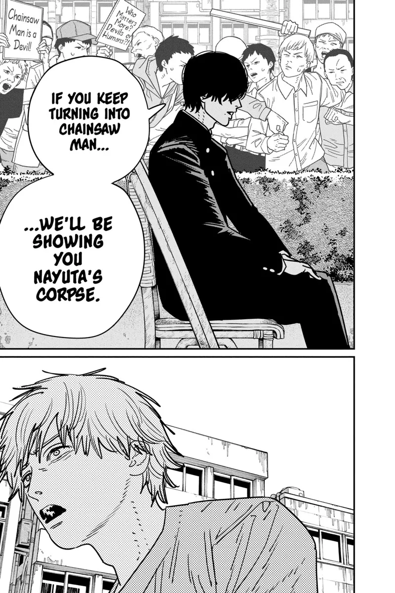 Chainsaw Man Chapter 133 page 6 - Chapter 133: Chainsaw Man Protest