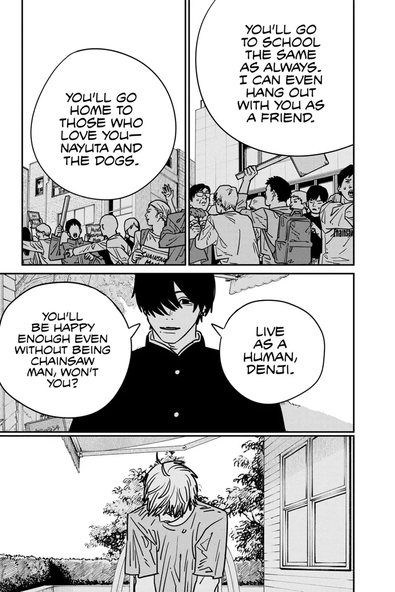 Chainsaw Man Chapter 133 page 8 - Chapter 133: Chainsaw Man Protest