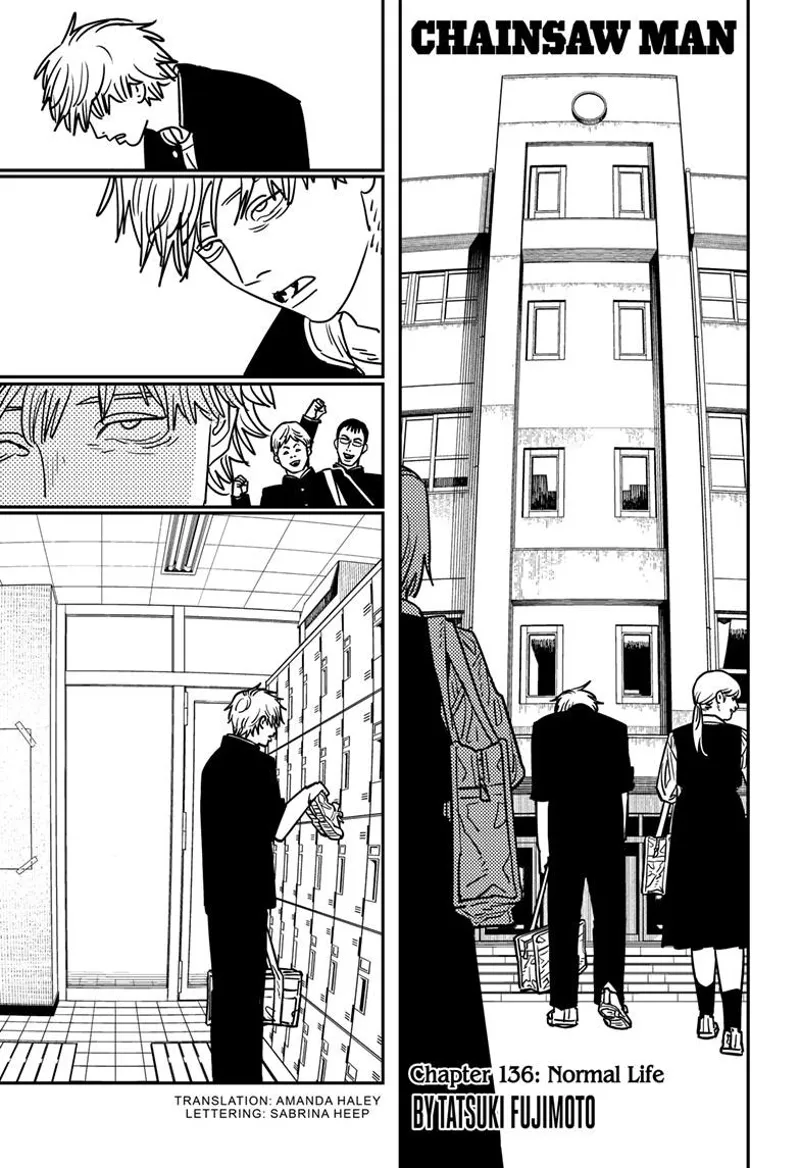 Chainsaw Man Chapter 136 page 1 - Chapter 136: Normal Life