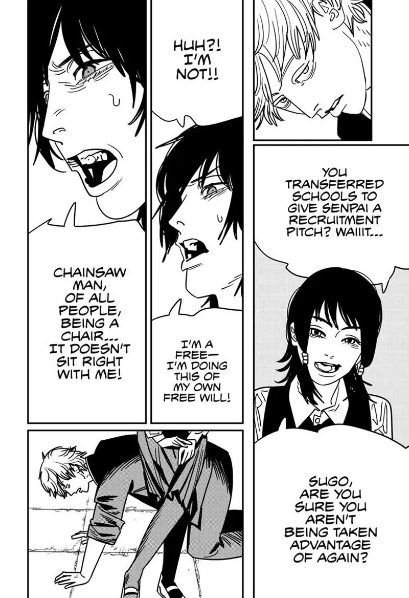 Chainsaw Man Chapter 139 page 11 - Chapter 139: A Chair's Feelings
