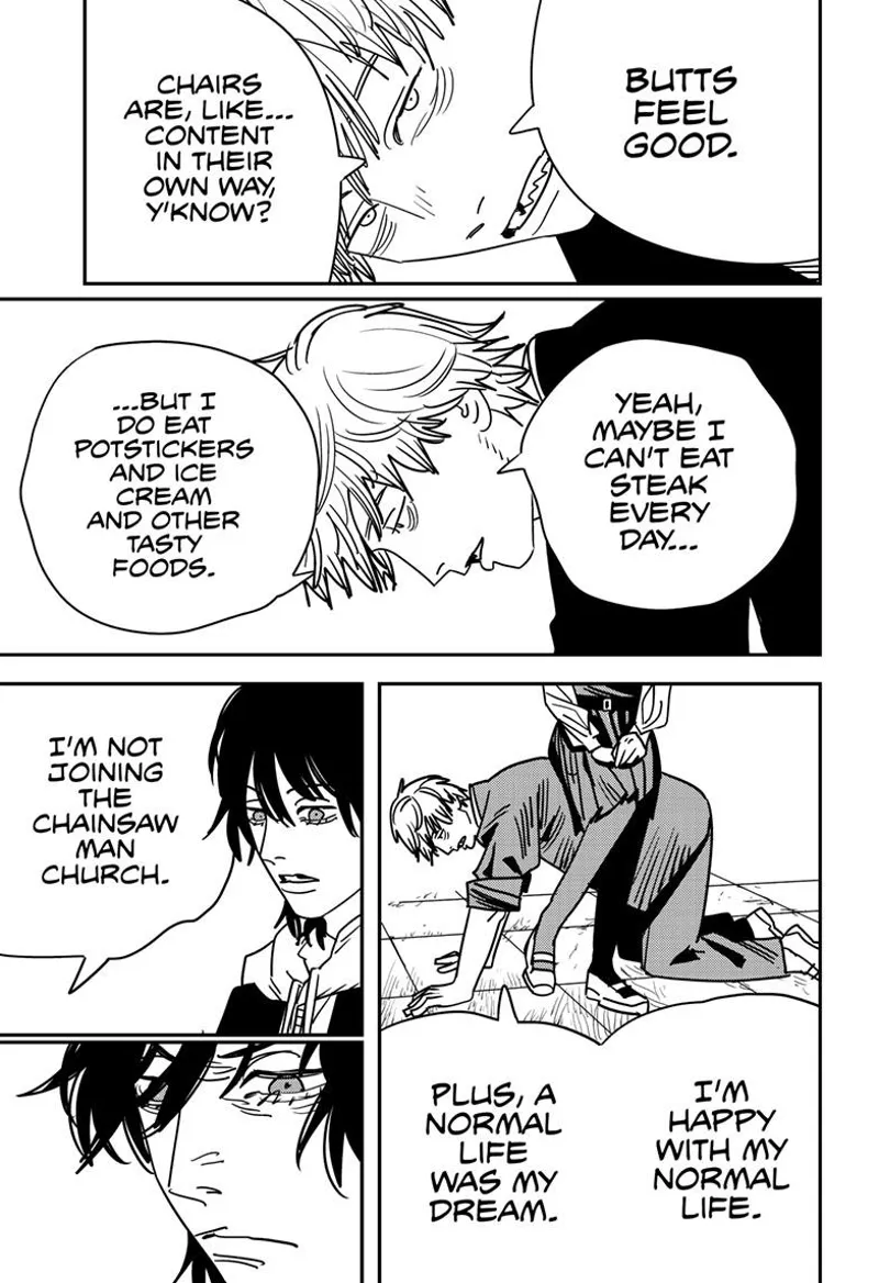 Chainsaw Man Chapter 139 page 12 - Chapter 139: A Chair's Feelings