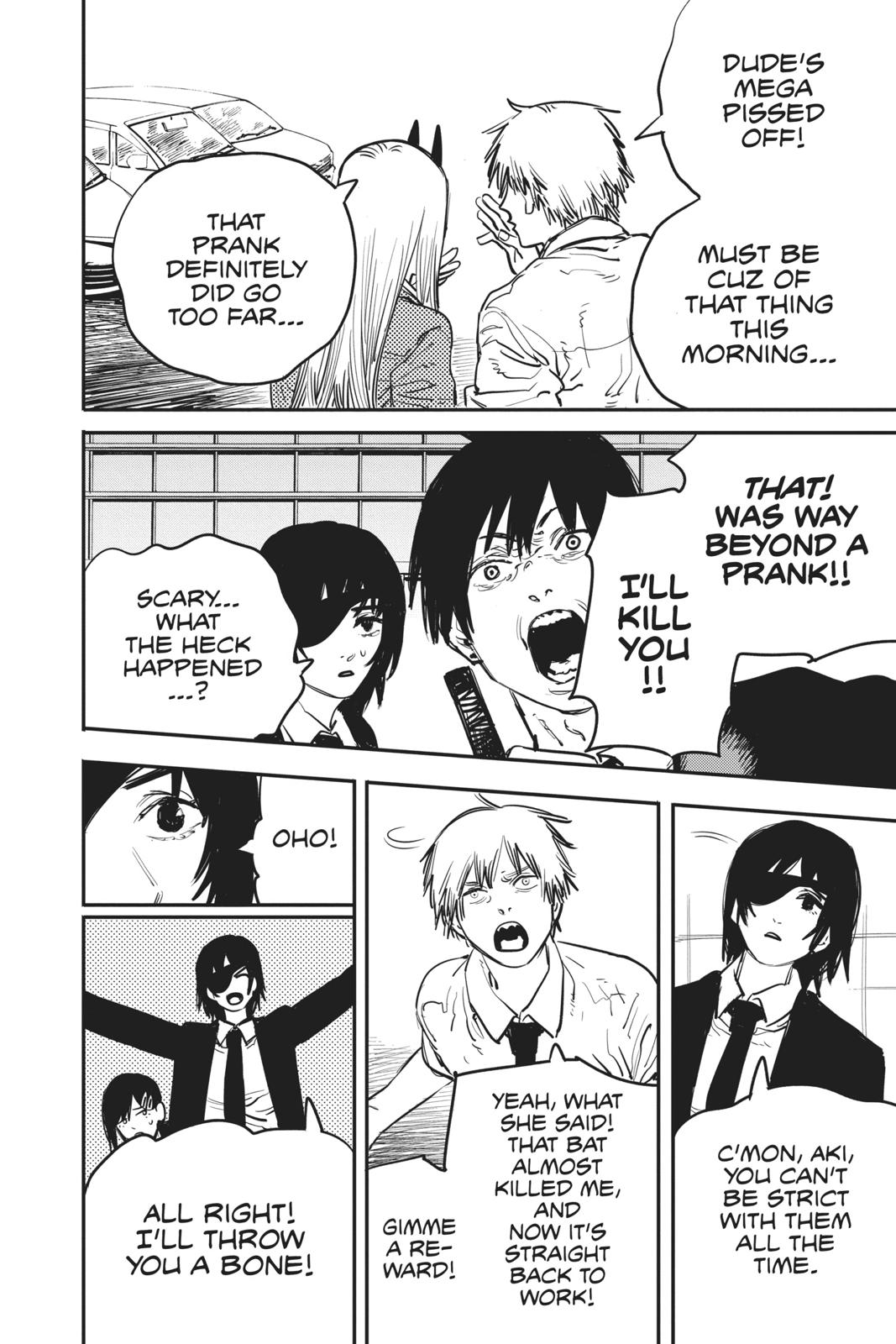 Chainsaw Man Chapter 14 page 4 - Chapter 14: French Kiss