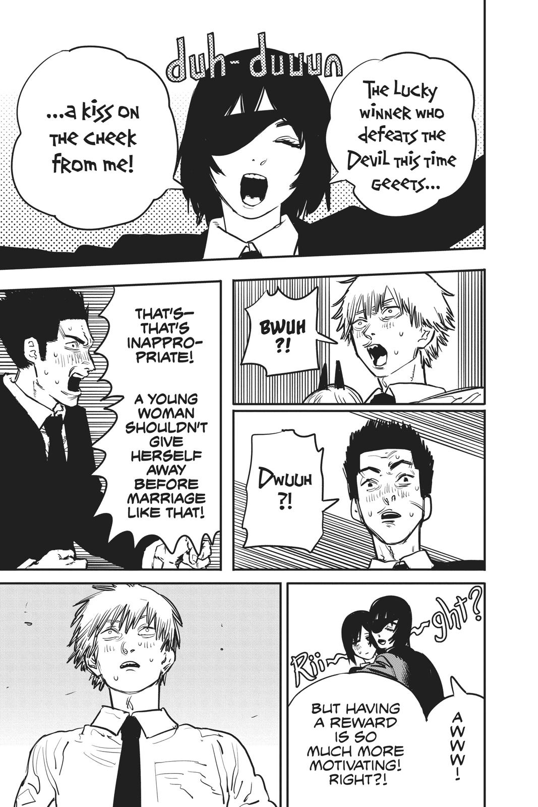 Chainsaw Man Chapter 14 page 5 - Chapter 14: French Kiss
